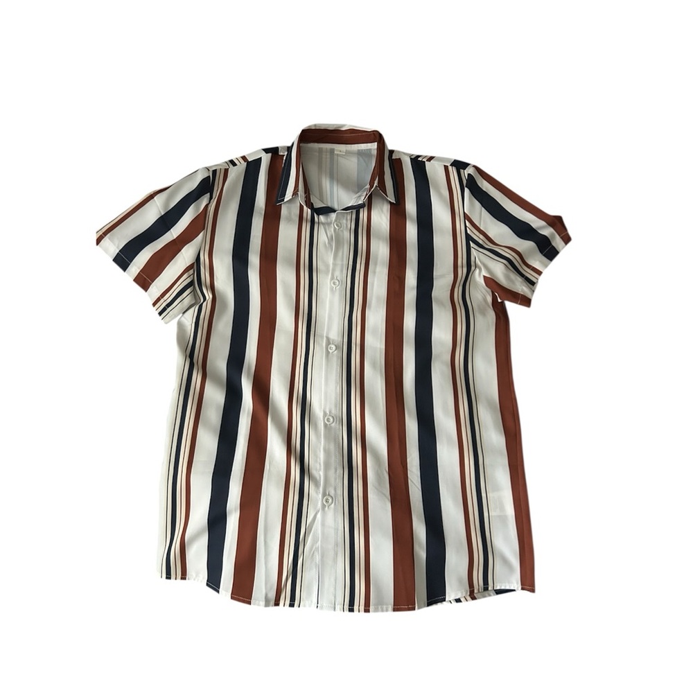 Charfille - Striped Button Down Shirt